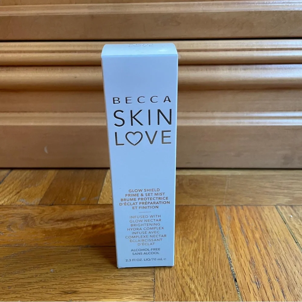 BECCA Skin Love - Glow Shield Prime & Set  Mist - Alcohol Free - 2.3 oz